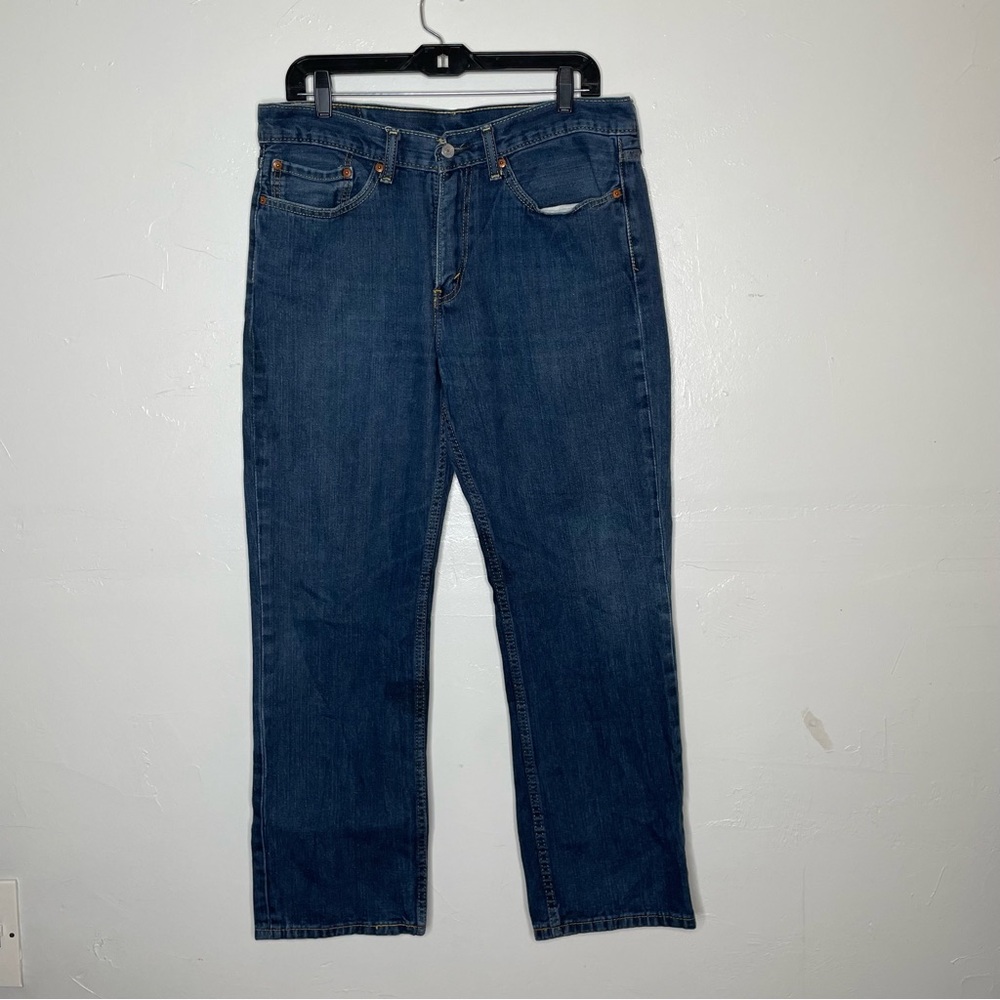 LEVIS MEDIUM WASH 100% COTTON JEANS SZ 34x30
